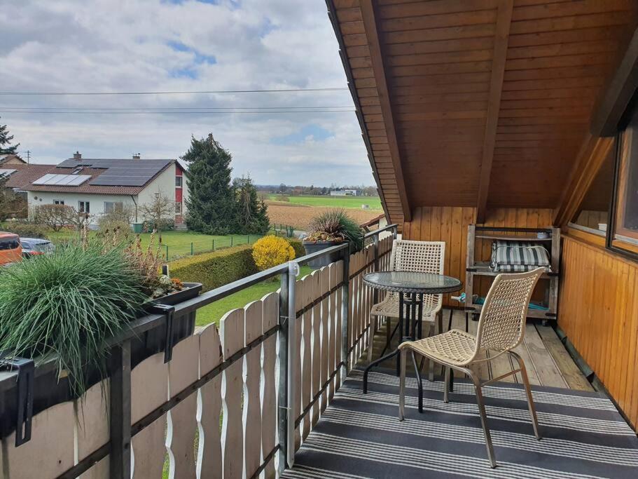 Gemuetliche Wohnung Bei Bad Waldsee Mit Balkon Экстерьер фото